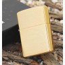 Zippo Brushed Brass 204 B — матовая латунь