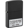 Zippo License Plate 48689 — зажигалка с гравировкой