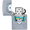 Зажигалка ZIPPO SKULL HEADPHONE 29855