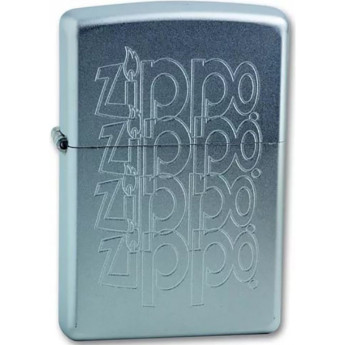 Zippo 205 с логотипом — металлическая зажигалка